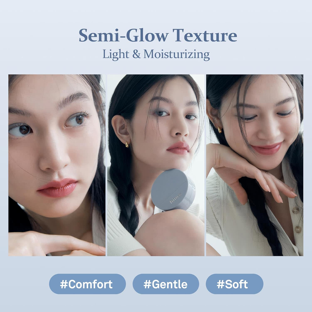 Hince, Second Skin Mesh, матирующий кушон, SPF 40 PA++, оттенок 15 розовый, 12 г (0,42 унции)