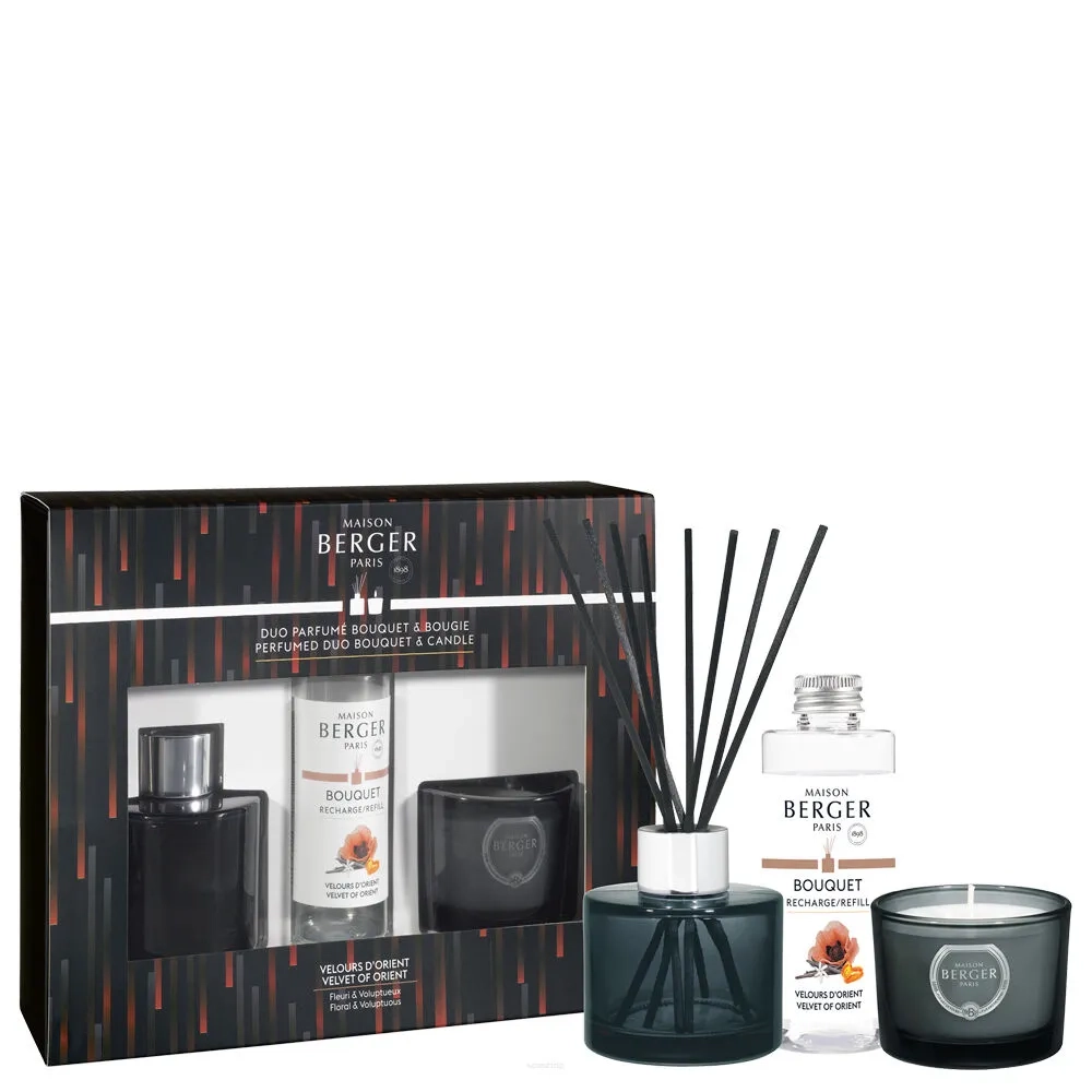 Maison Berger Paris Набор Duo Mini Variation палочки 80 мл + свеча 80 г EAN 3127290077141