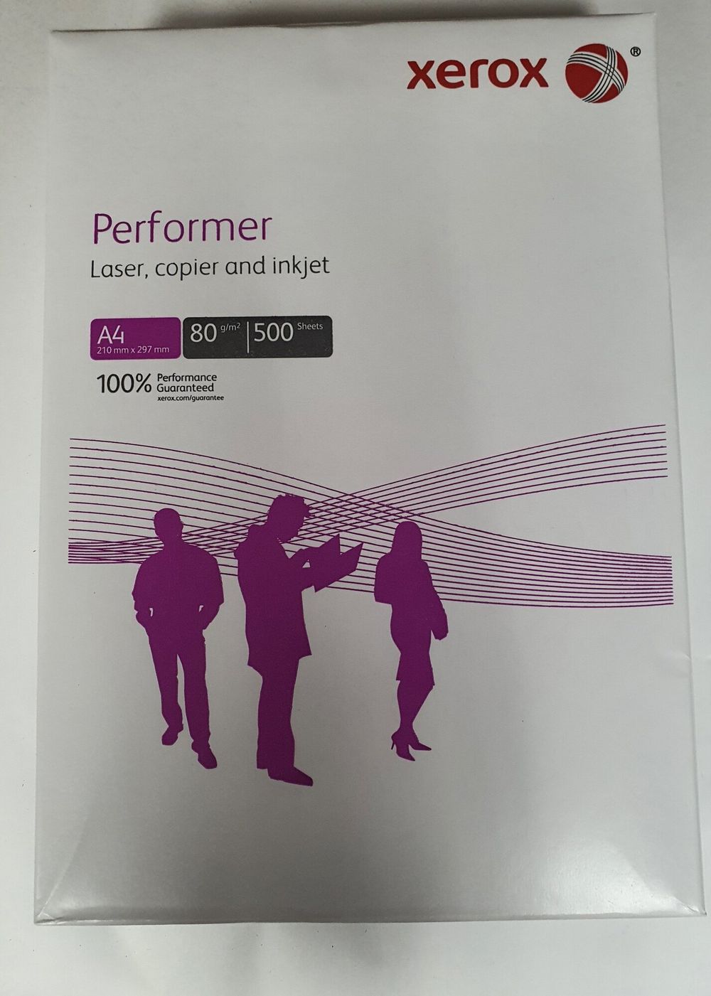 Бумага офисная А4, 80 г/м2, 500 л., марка С, XEROX PERFORMER, Россия, 146% (CIE), 003R90649