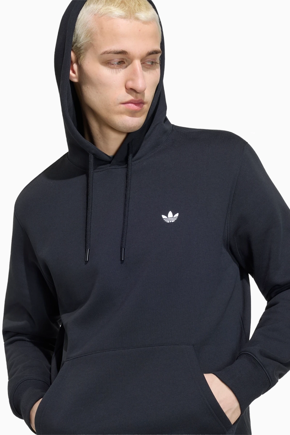 Кофта adidas Originals Trefoil Essentials - черный