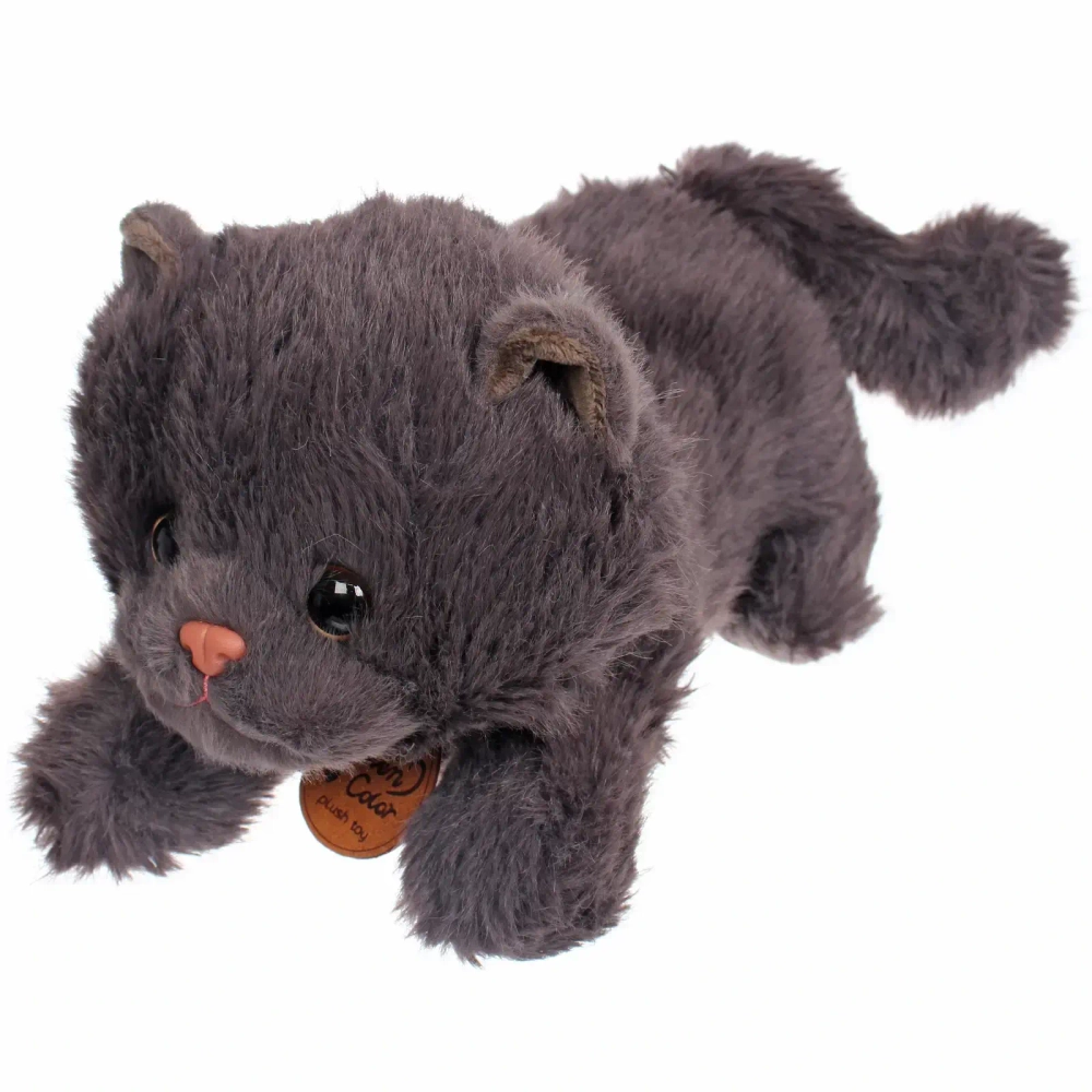 Мягкая игрушка «Кошечка» Мау, 30 см, серая