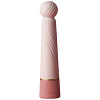 Нежно-розовый вибратор 16см Iroha Rin+ Sango MRP-02