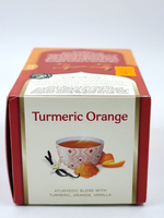 Чай Yogi Tea Turmeric Orange аюрведическая смесь с куркумой, апельсином и ванилью, 17 пакетиков, 34 г (из Финляндии)