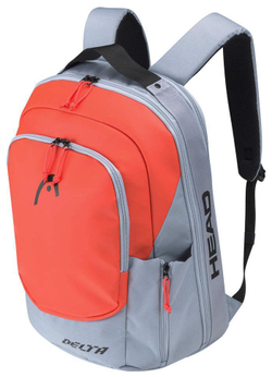Рюкзак теннисный Head Delta Backpack - grey/orange