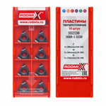 16NR 1.5 ISO/SD2136 Пластина резьбовая внутренняя резьба, шаг 1,5