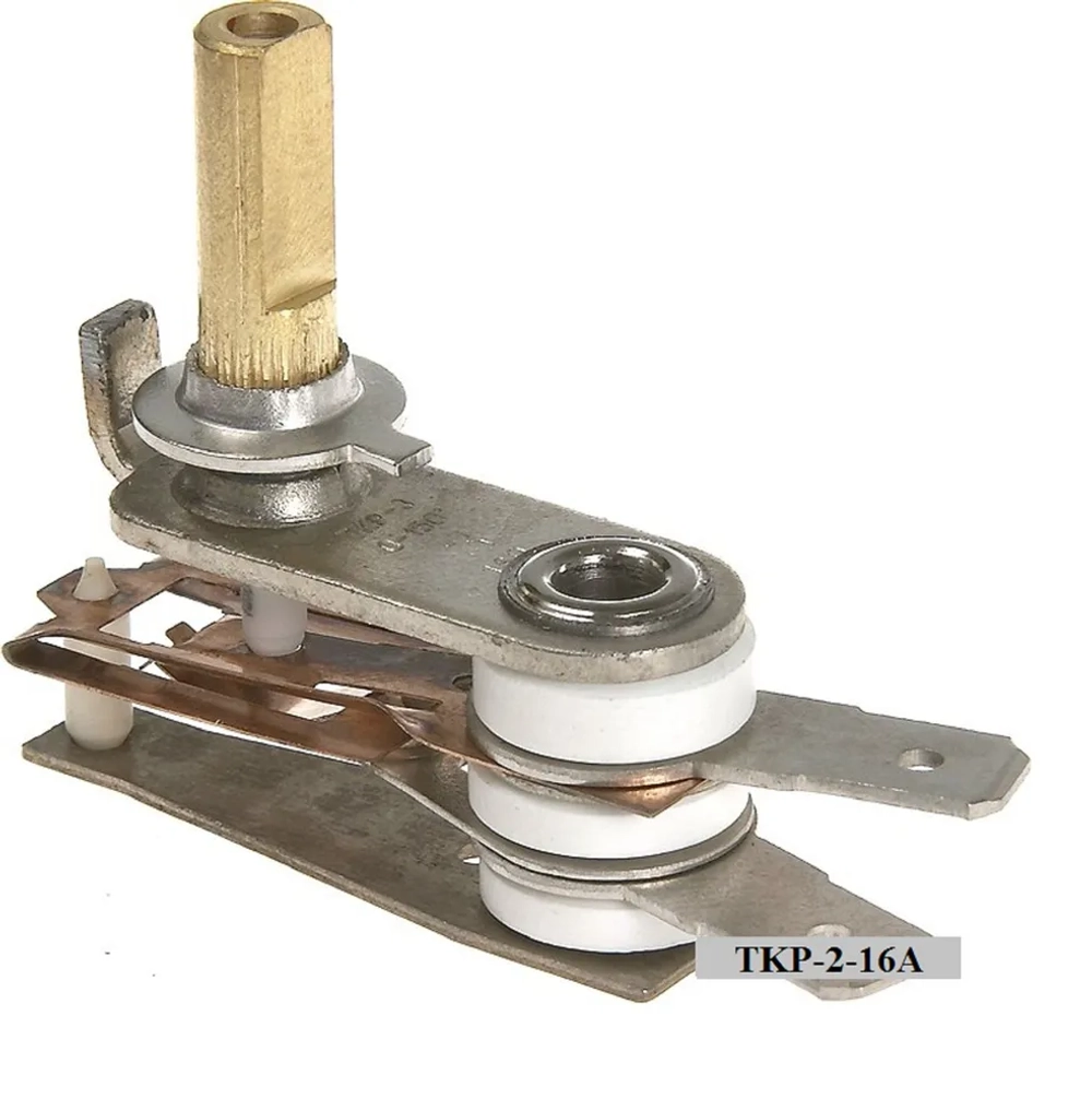 Терморегулятор механический TKP-2-16A (0-100С, 16A, 250V)