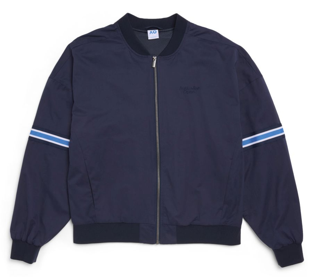 Мужская теннисная куртка Australian Open Courtside Bomber — dress blue