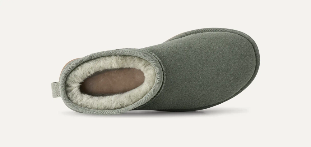 UGG Угги Classic Mini, бледно-зеленый