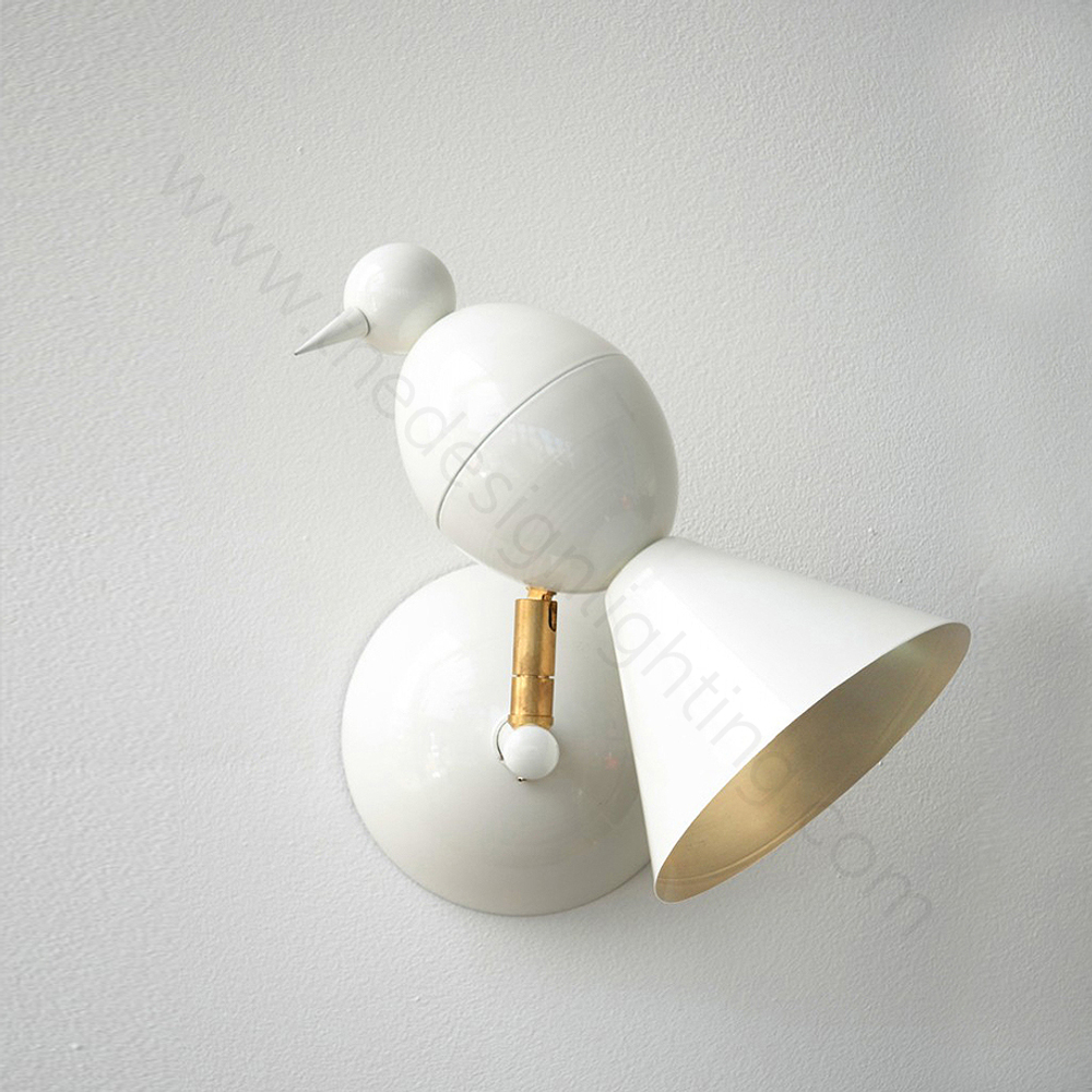 Wall design lamp  Alouette by Atelier Areti (White)