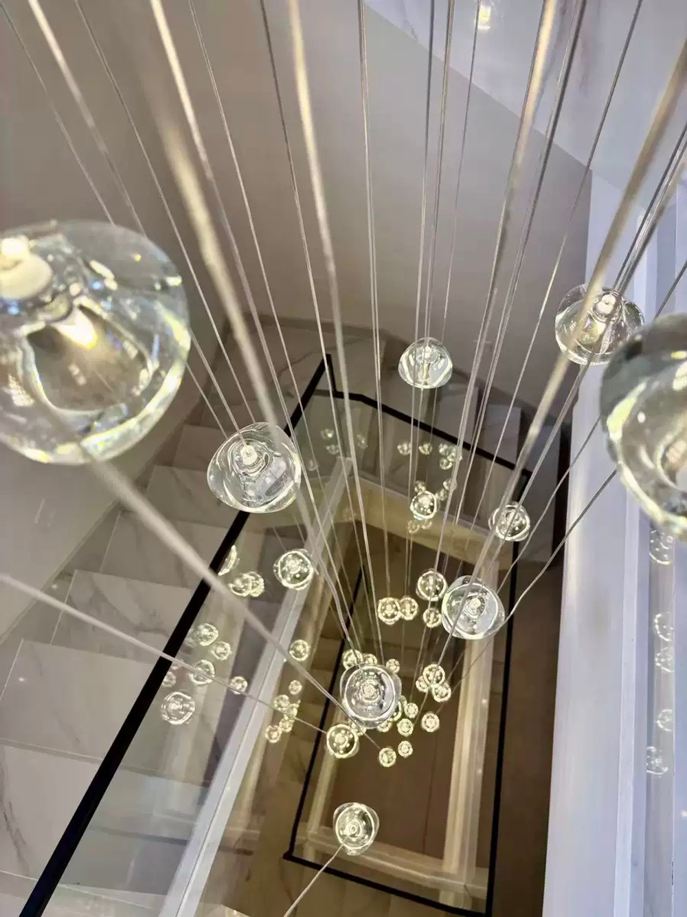 Pendant design lamp Mizu by Terzani (36 suspension)