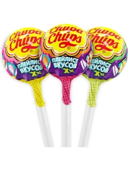 Карамель Chupa Chups XXL плейлист вкусов ( 40шт по 29гр.)