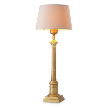 Eichholtz Table Lamp Cologne S, Antique Brass Finish