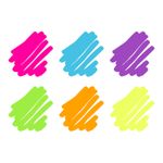 Набор гелевых ручек 6цв. Спейс Abstraction, 1.0мм, неоновые
