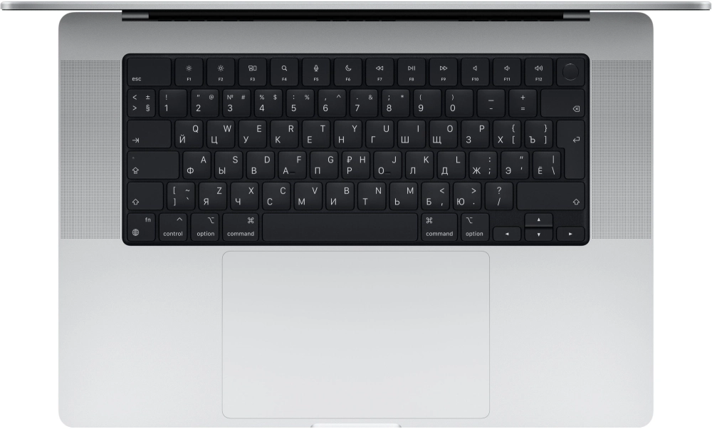 Ноутбук Apple MacBook Pro A2485 M1 Pro 10 core 16Gb SSD1Tb/16 core GPU 16.2" Liquid Retina XDR (3456x2234) macOS silver WiFi BT Cam (MK1F3RU/A)