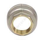 Муфта латунь никель переходная Ду 40х25 (1 1/2"х1") ВР/ВР 9019 ГОСТ 32585-2013 Aquasfera 9019-07