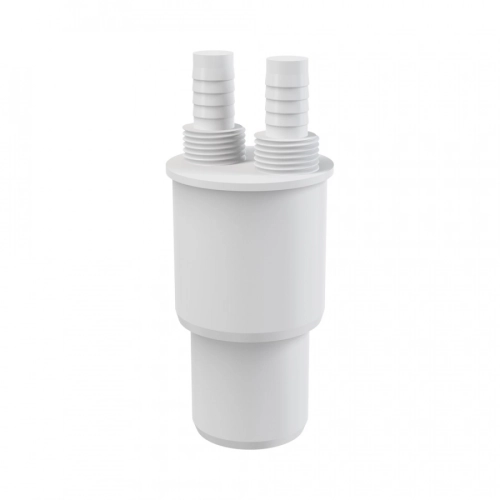 AlcaPlast Переходная муфта НТ 40/50 х G1/2 (сифон для сбора конденсата капающего из двух источников) AKS6