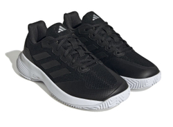 Женские теннисные кроссовки Adidas GameCourt 2 W - core black/core black/silver metallic