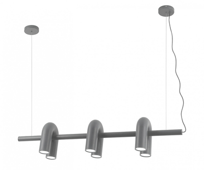 08465-3A,16 Подвес Канти серый w121*20 h150 Led 36W (3000/4000/6000K). ТМ Kink Light