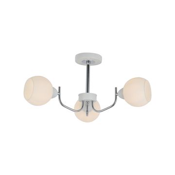 Люстра на штанге 3*E27 5641/3C белый, хром Comfi Bliss Lumion