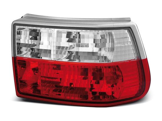 Задние фонари Opel Astra F red white