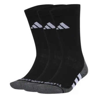 Теннисные носки Adidas Performance Grip Climacool Cushioned Crew 3P - black/dark grey heather/white