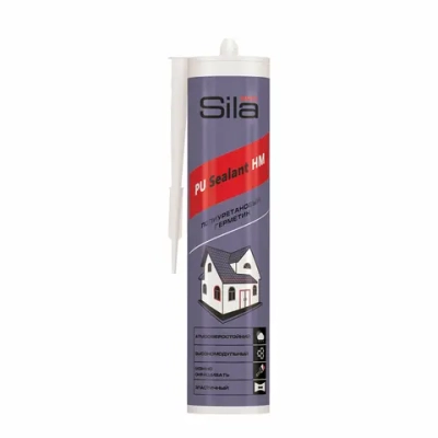 Герметик полиуретановый SILA PRO PU Sealant HM Белый 280мл RAL9010