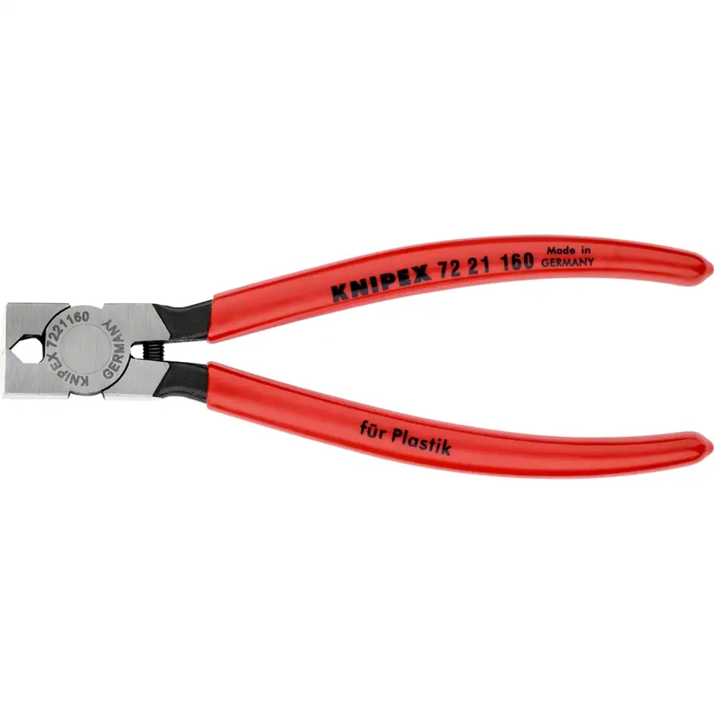 Кусачки боковые для пластмассы 160 мм Knipex 72 21 160