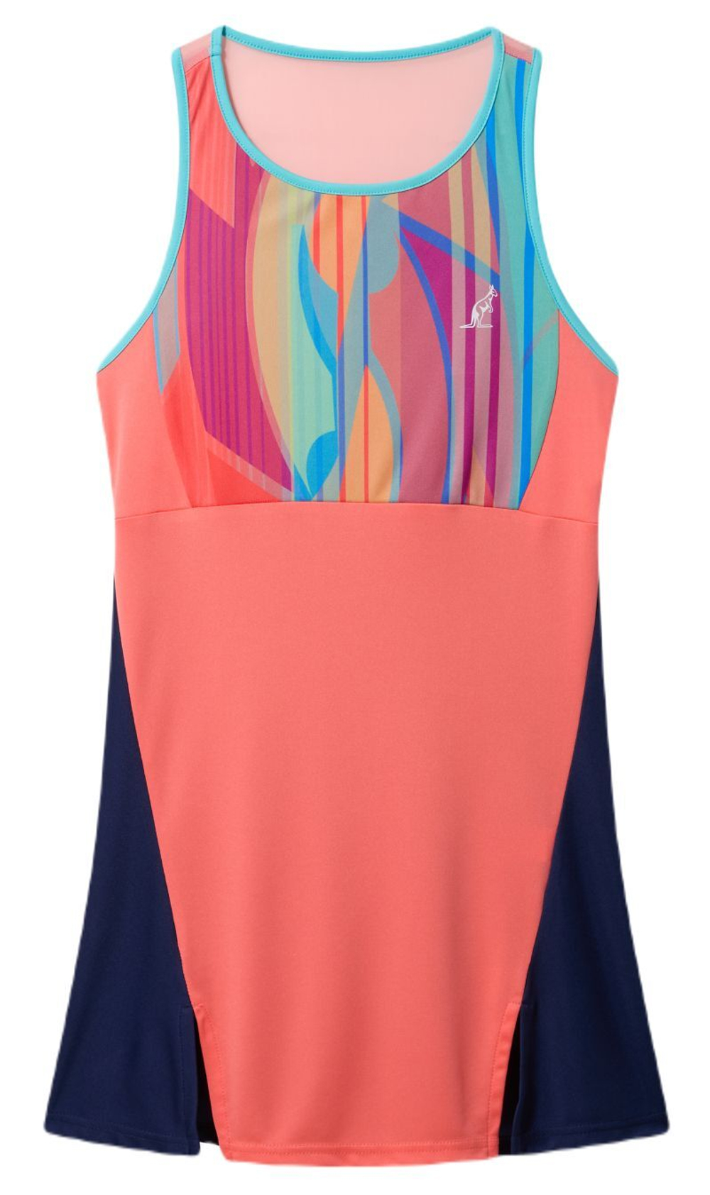 Теннисное платье Australian Ace Sunset Dress - geranium