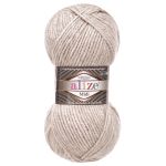 Пряжа Alize (Ализе) Superlana Midi / уп.5 мот. по 100 г, 170м, 152 бежевый меланж A