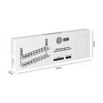 Кабель-канал Cactus CS-CM-700-2BK для столов 72.8x13.5x34.2см черный