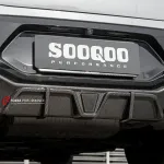 Карбоновый диффузор заднего бампера со стоп-сигналом для BMW X4M F98 Рестайлинг 2022+ БМВ