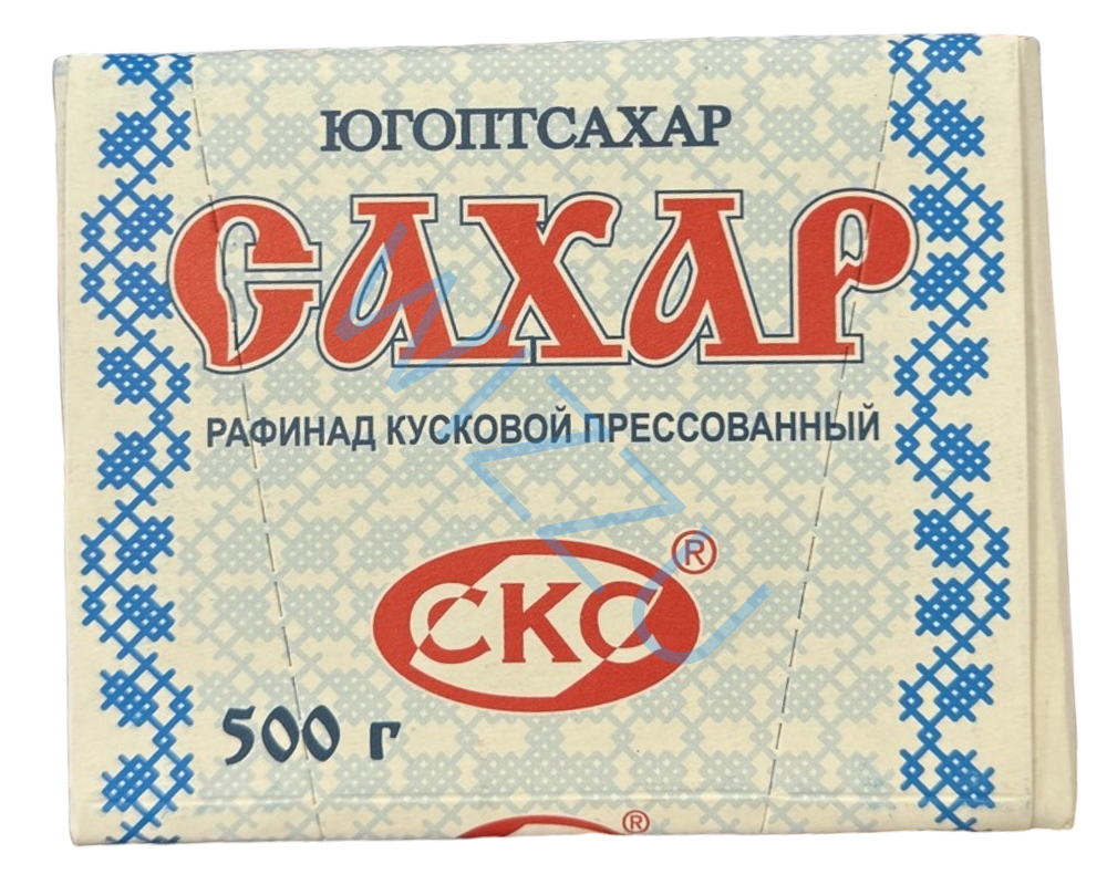 СКС Сахар кусковой пресованный синий 500г