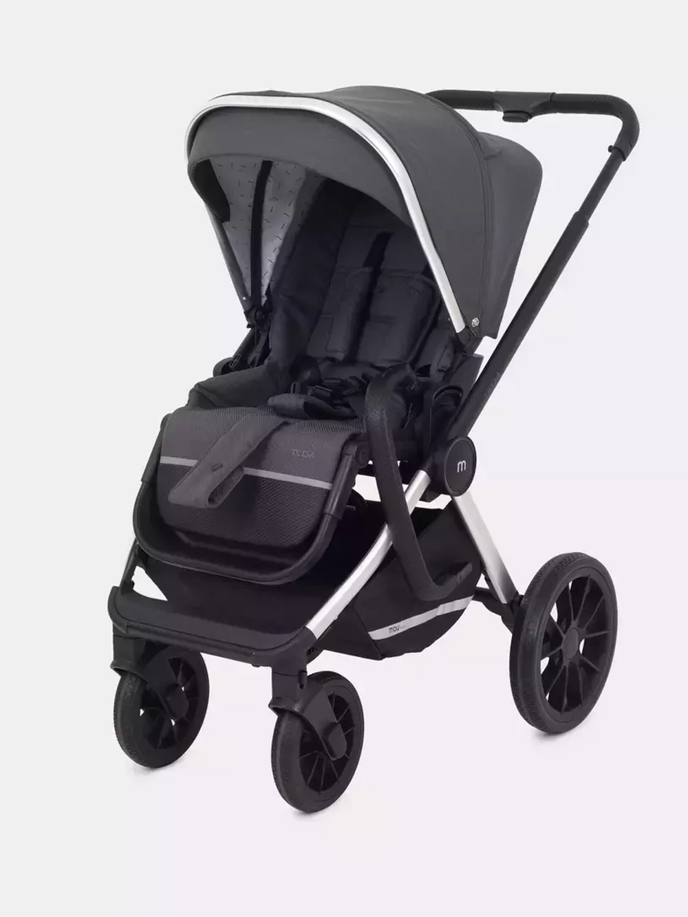 Коляска детская MOWBaby "TILDA" (2в1) MB064 Carbon
