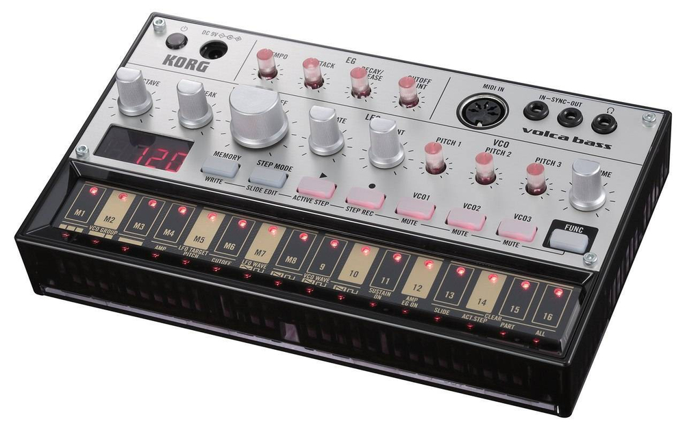 Аналоговый синтезатор KORG volca bass