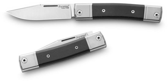 Складной нож Lion Steel "BestMan" L/BM1 EB c клинком из стали Böhler M390 Microclean®, рукоять дерево (Эбен)