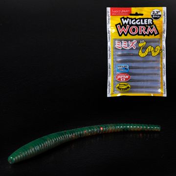Слаги съедобные LJ Pro Series WIGGLER WORM (5,84 см), цв. PA16, 9 шт.