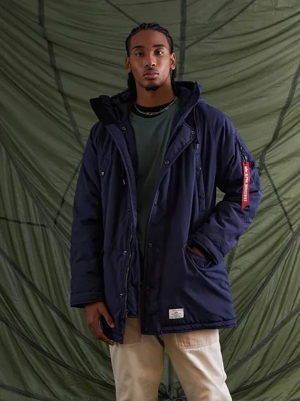 Куртка утепленная мужская ALPHA INDUSTRIES N-3B ALPINE PARKA GEN II