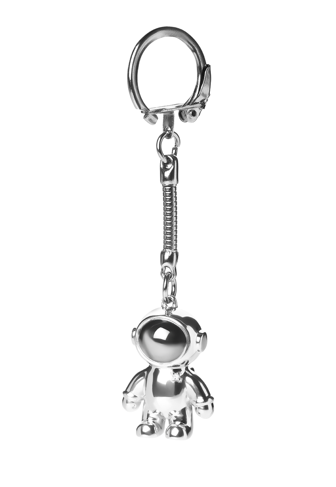 Обвес большой из серебра со вставкой из синтетического бриллианта