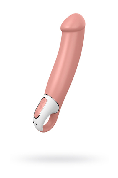 Вибратор Satisfyer Vibes Master силикон бежевый 23,5 см