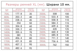 Ремень 240XL - 10мм