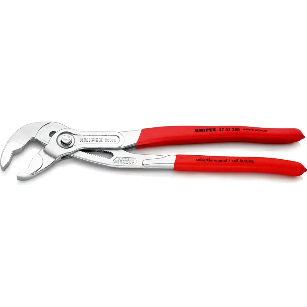 Клещи трубные Cobra® хромированные 300 мм Knipex 87 03 300