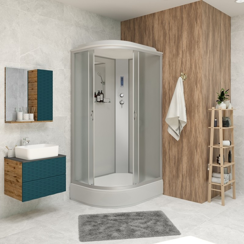 Душевая кабина Niagara Classic NG-33094-14RP (100х90х215) средний поддон(26см),стекло матовое,4 места