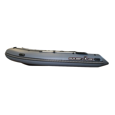 Лодка ПВХ Polar Bird Орлан PB-380E New Eagle пол-стеклокомпозит -
