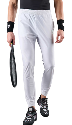 Мужские теннисные штаны Hydrogen Tech Pants Skull Man - белый