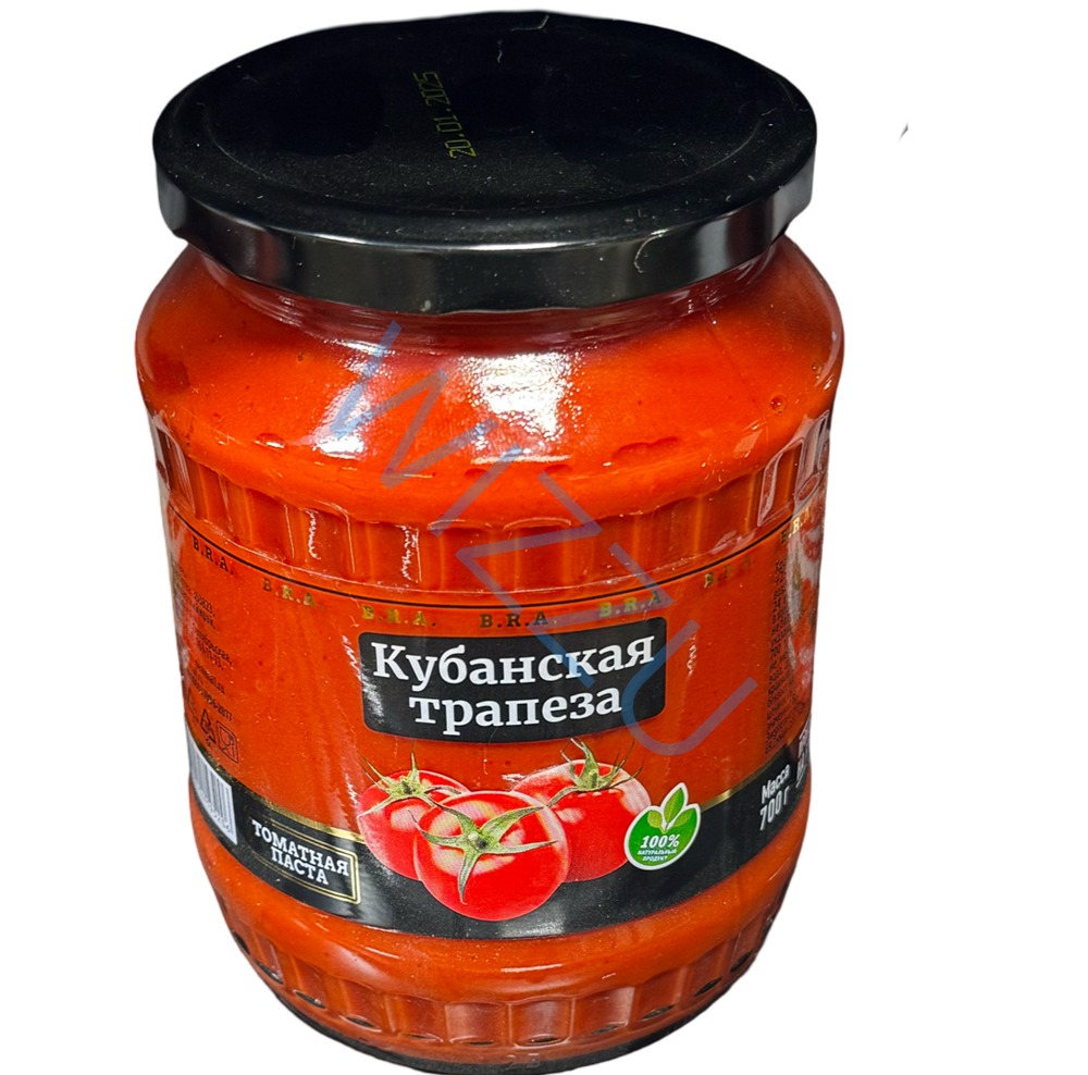 Паста томатная Кубанская трапеза Бра Кубань, 700 г