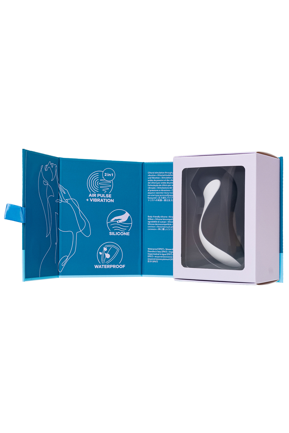 Вакуум-волновой бесконтактный стимулятор клитора Satisfyer Orca 11,5 см