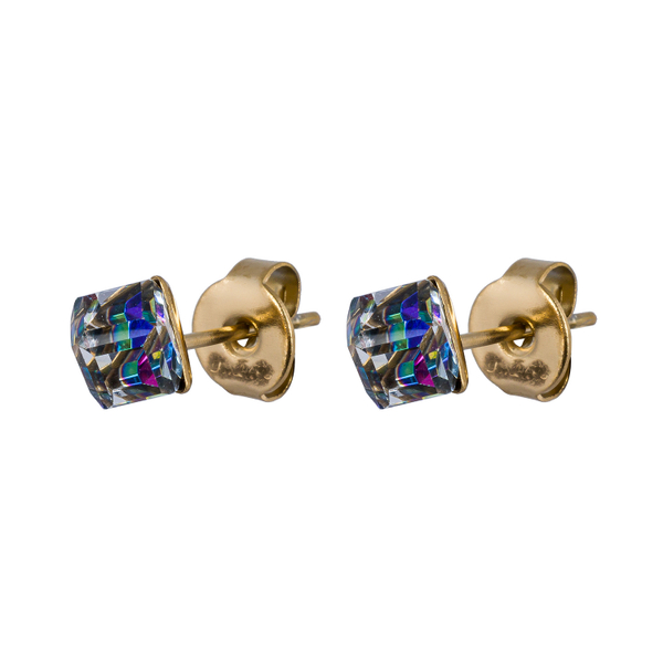Серьги пусеты Fiore Luna  Vitrail Medium SWE2127/1 VM G