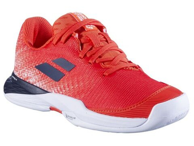 детские Кроссовки теннисные Babolat Jet Mach 3 Junior All Court - strike red/white