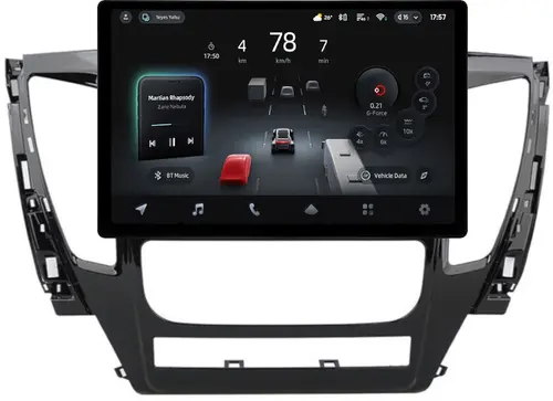 Магнитола для Mitsubishi Pajero Sport 3 2016-2020 АКПП (поддержка 360, климата и БК) - Teyes CC4-PRO монитор 13" 2K QLED на Android 13, Быстрейшая, Snapdragon 778G, ИИ, CarPlay, DSP, 4G SIM-слот