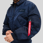 Куртка Alpha Industries CWU 45/P Replica Blue (Синяя)